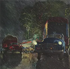 Cheery: Truckers Leave Diner