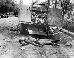 Truckload: A truckload of dead Chinese soldiers on ?