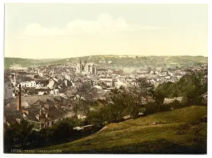 Truro: Truro, general view, Cornwall, England