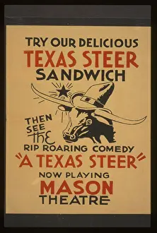 Delicious: Try our delicious Texas steer sandwich, then see the rip roa