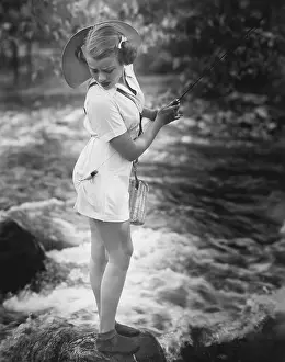 Irritated: Trying to catch the big one