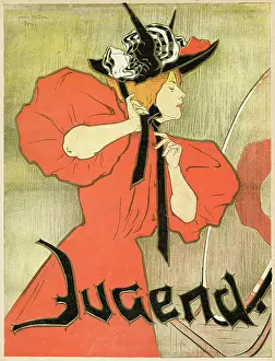 Gigot: Trying on a Hat 1897
