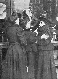 Printemps: TRYING ON A HAT 1905