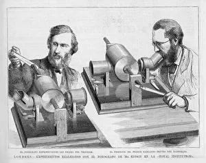 Gramophones: TRYING THE PHONOGRAPH