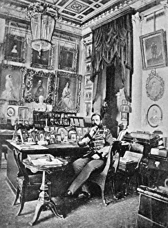 Levitsky: Tsar Alexander II of Russia in his study
