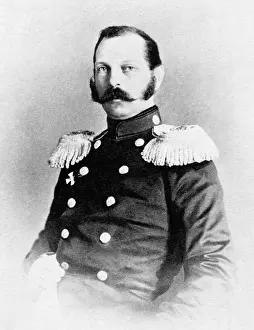 Tsar Alexander II of Russia in uniform