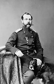 Tsar Alexander II of Russia in uniform