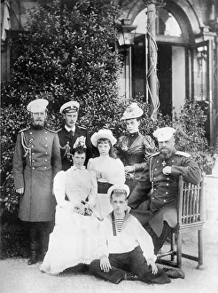 Ksenia: Tsar Alexander III and family