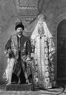 Romanoff: Tsar Nicholas II dressed as Tsar Alexei