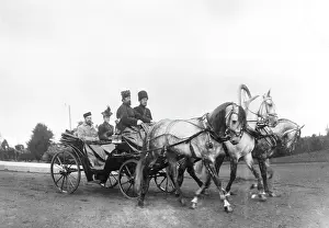 Feodorovna: Tsar Nicholas II in a Horse-Drawn Carriage