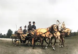 Feodorovna: Tsar Nicholas II in a Horse-Drawn Carriage