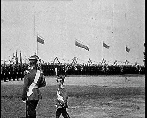 Tsarevich: Tsar Nicholas II Inspecting Troops With His