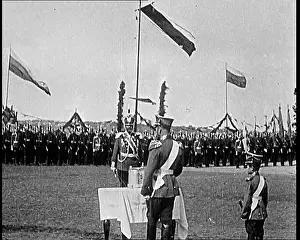 Tsarevich: Tsar Nicholas II Inspecting Troops With His