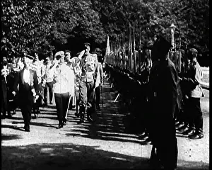 Nikolayevich: Tsar Nicholas II Inspecting Troops in the Russian