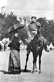 Tsaritsa: Tsar Nicholas II with his mother
