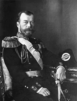 Tsar Nicholas II of Russia in uniform