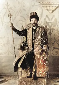 Regal: Tsar Nicholas II in Traditional Costume