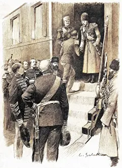 Feted: TSAR VISITS FRANCE 2