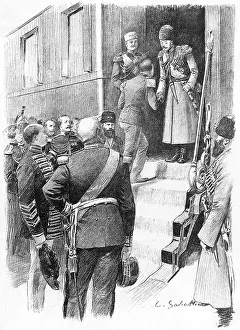 Feted: TSAR VISITS FRANCE 2