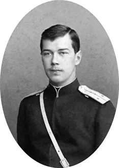 Tsesarevich Nikolai, future Tsar Nicholas II