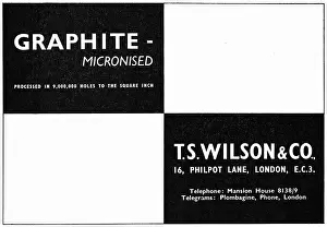Filters: T.S.Wilson Micronised Graphite Filters