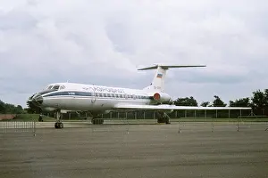 Aeroflot: Tu-134 at Fairford