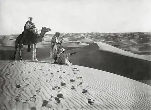 Algerian: Tuareg in the Algerian Sahara, 1925