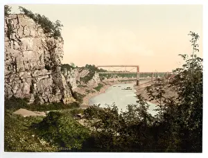 Chepstow: Tubular Bridge, Chepstow, England