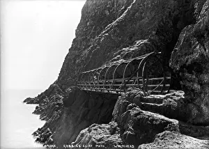 Whitehead: Tubular Bridge, Gobbins Cliff Path, Whitehead
