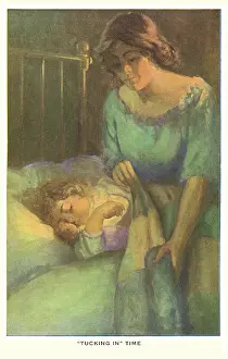 Tucking: Tucking in at bedtime