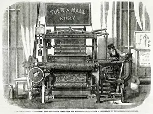 Tuer: TUER'S CARPET LOOM 1862