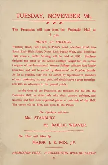 Nuwss: Tuesday 9th - Procession