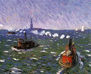 Barely: Tugs in Choppy Water