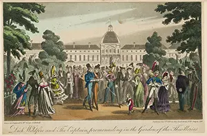 Jardins: TUILERIES IN 1821