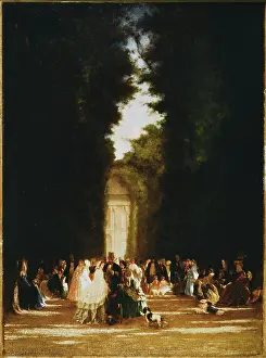Allee: Tuileries garden, Paris