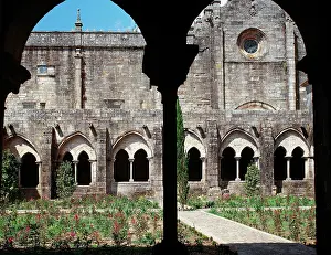 Cistercian: Tui's Cathedral. Galicia. Spain