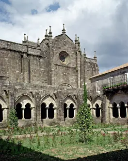Cistercian: Tui's Cathedral. Galicia. Spain