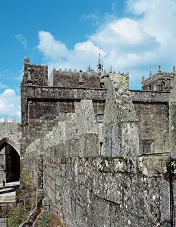 Cistercian: Tui's Cathedral. Galicia. Spain