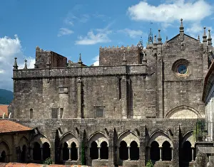 Cistercian: Tui's Cathedral. Galicia. Spain