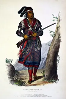 Osceola: Tuko-See-Mathla, Seminole Chief of Florida, by George Catlin