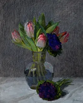 Tulips: Tulips and Violets