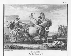 Seize: Tullia has her father killed in order to seize the throne