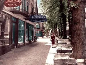 Pantiles: Tunbridge Wells, the Pantiles c1955