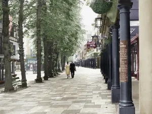 Pantiles: Tunbridge Wells, the Pantiles c1955
