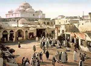 Berber: Tunis, Bab Suika-Suker Square, 1899