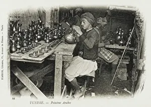 Ewer: Tunisia - Arab painters
