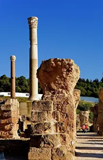 Antoninus: Tunisia. Carthage. The Baths of Antoninus Pius