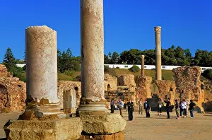 Antoninus: Tunisia. Carthage. The Baths of Antoninus Pius