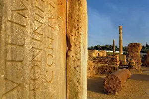 Antoninus: Tunisia. Carthage. The Baths of Antoninus Pius