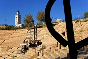 Geografa: Tunisia. Carthage. Theatre